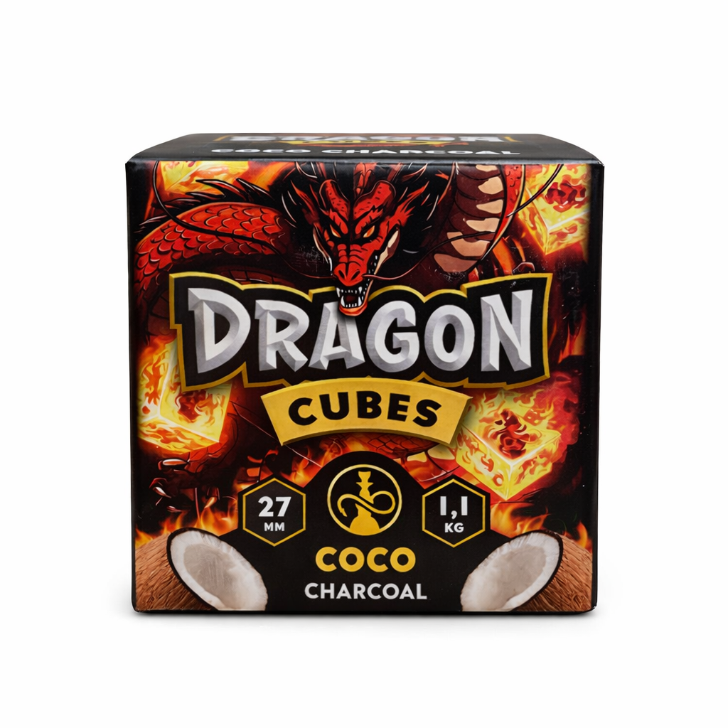 Carbón DRAGON CUBES 27mm , 1,1kg