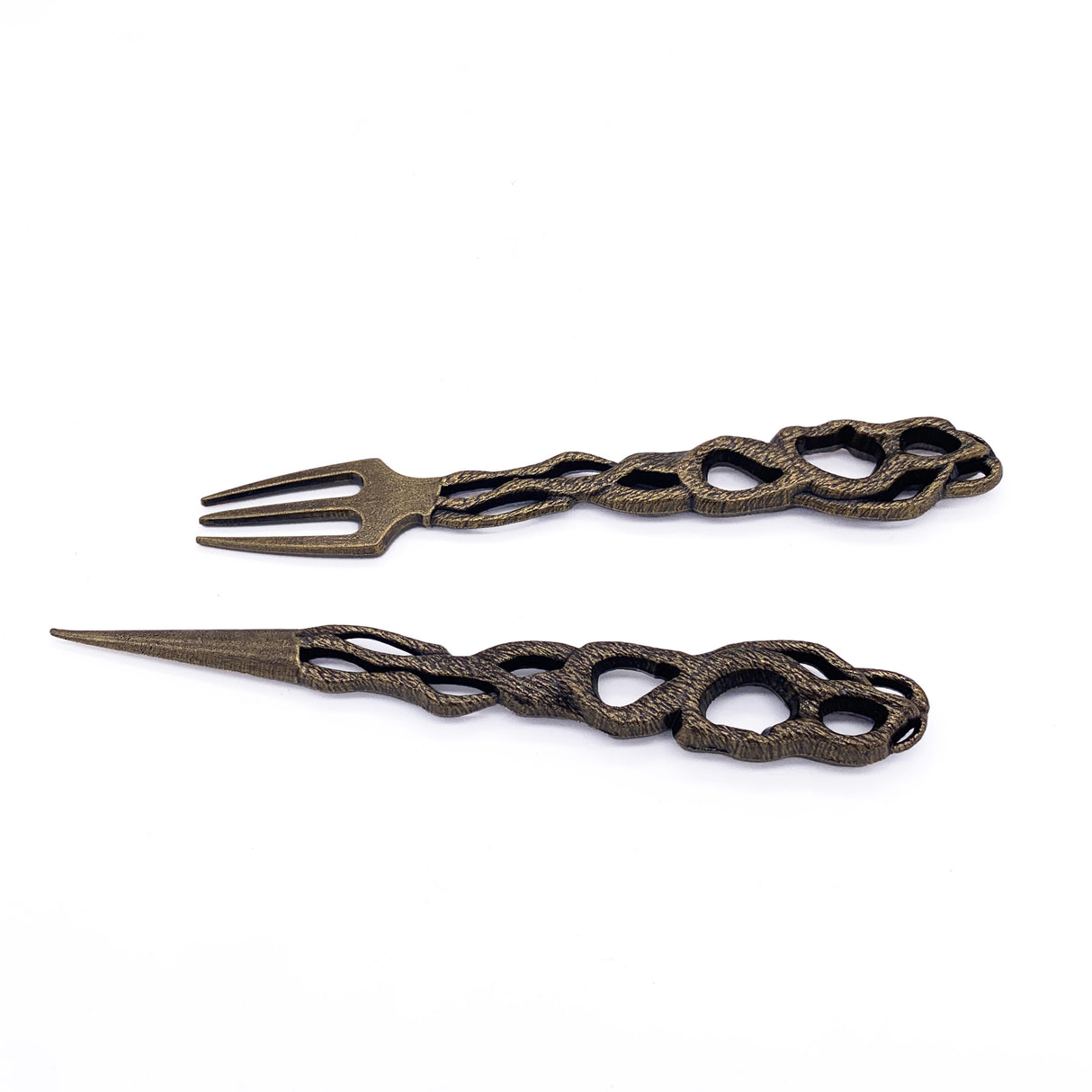 Set Tenedor Punzón Latón