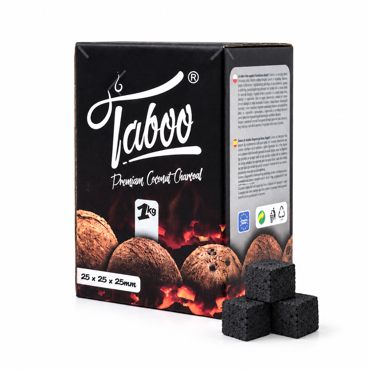 PACK OFERTA 3x1kg Carbon Taboo 25 mm
