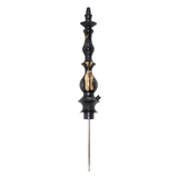 Regal Hookah Queen Epoxy Winewood Black