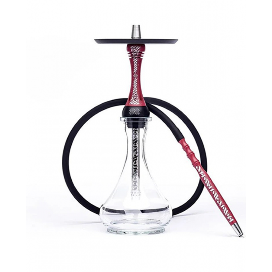 Alpha Hookah Model X Artist Collection Red