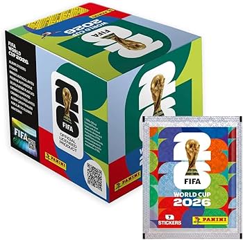 Cromos Mundial 2026 FIFA Panini - Caja 50 sobres