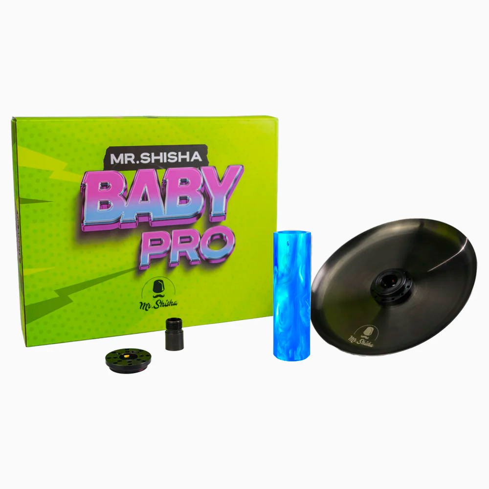 Mr Shisha KIT PRO BABY NEGRA - Azul