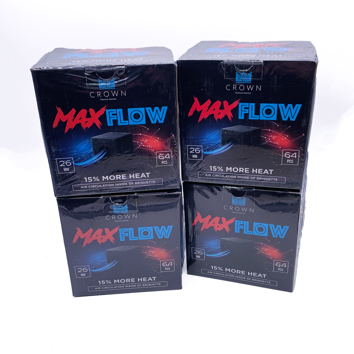 Pack Oferta 4xkg Carbón Max Flow